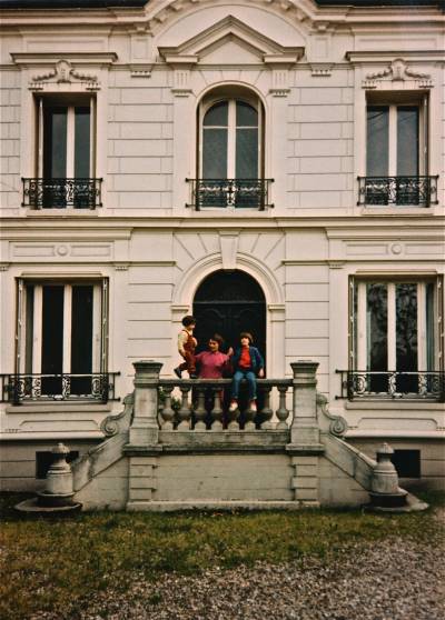 La maison à notre arrivée en 1983.